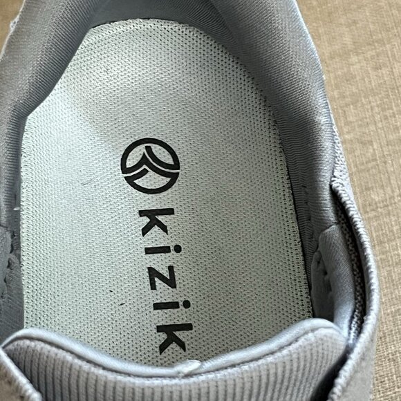 Kizik Lima Shoes Womens Size 9 Gray Hands Free Lace Up Sneakers Comfort Mesh - Picture 12 of 16